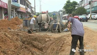 夕佳山小城鎮(zhèn)市政基礎(chǔ)建設(shè)工程施工紀(jì)實(shí) 緊張有序，煥新城鎮(zhèn)面貌